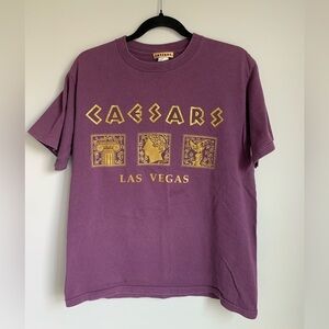 Vintage Caesars Palace T-shirt Single Stitched